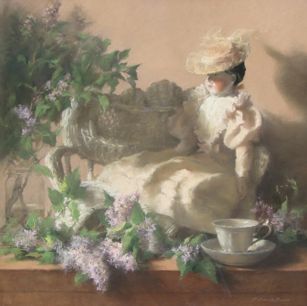 Deborah Bays - "Lilacs At Her Feet"