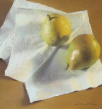 Deborah Bays - "Pears In Warm And Cool Light"