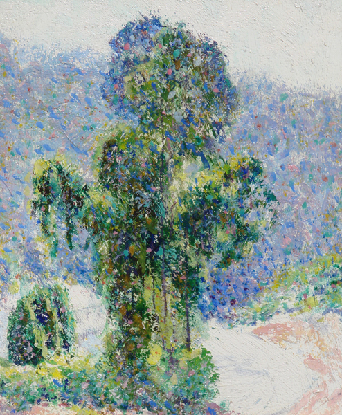 William H. Clapp - "Poplar Trees"