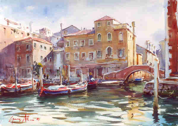 Greg Allen - "From the Grand Canal, Venice"