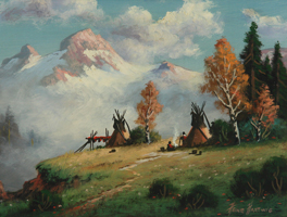 Heinie Hartwig - "Mountain Mist (Vail, Colorado)"