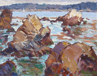 Joseph Nordmann - "Point Lobos Rocks"
