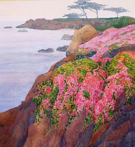 Robin Purcell - "Pacific Grove Pink"