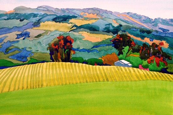 Robin Purcell - "Vineyard Verde"